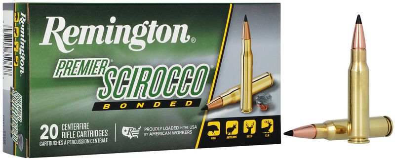 Premier Scirocco, 308 Win, 165 Grain, Swift Scirocco Bonded, 2680 fps