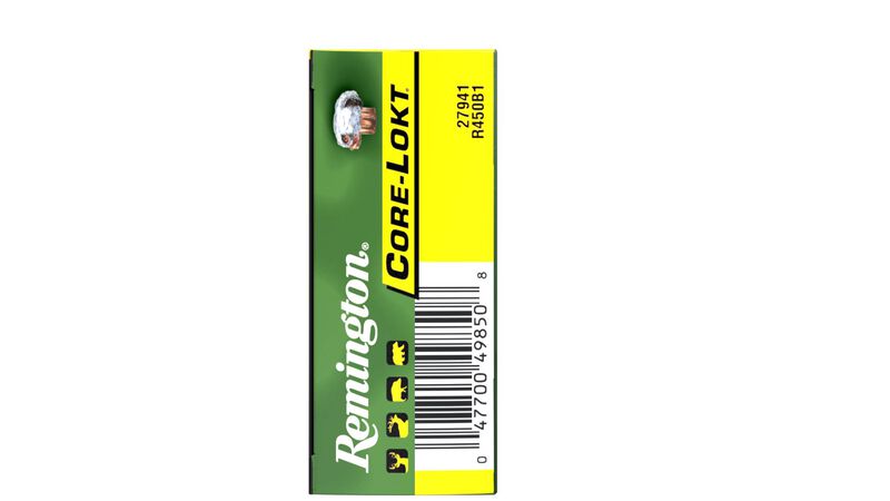 Core-Lokt, 450 Bushmaster, 260 Grain, Pointed Soft Point Core Lokt, 2040 fps