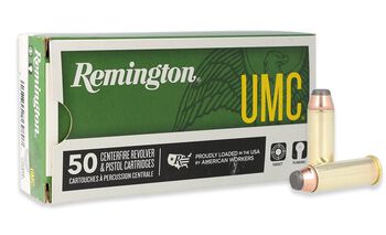 UMC Handgun, 44 Rem Magnum, 180 Grain, Jacketed Soft Point, 1610 fps