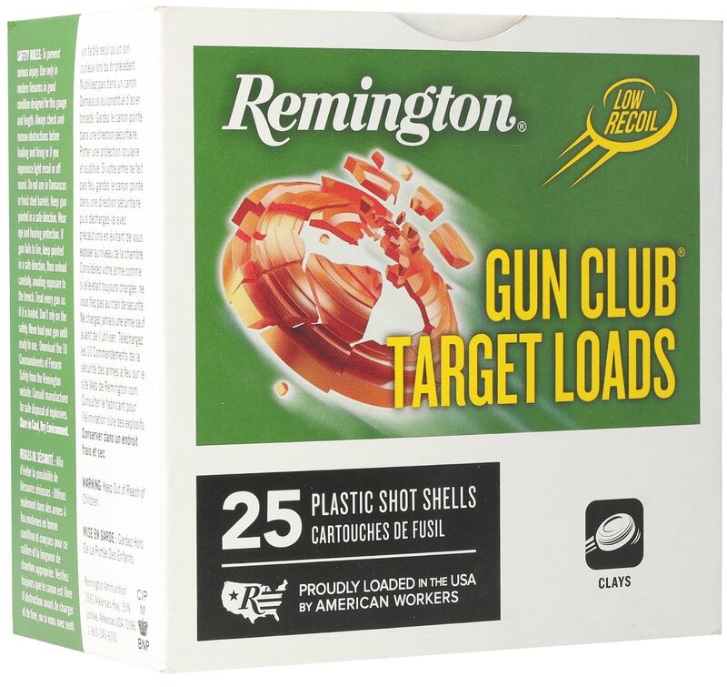 Gun Club, 12 Gauge, 8 Shot, 2-3/4 in, 1 oz, 1150 fps