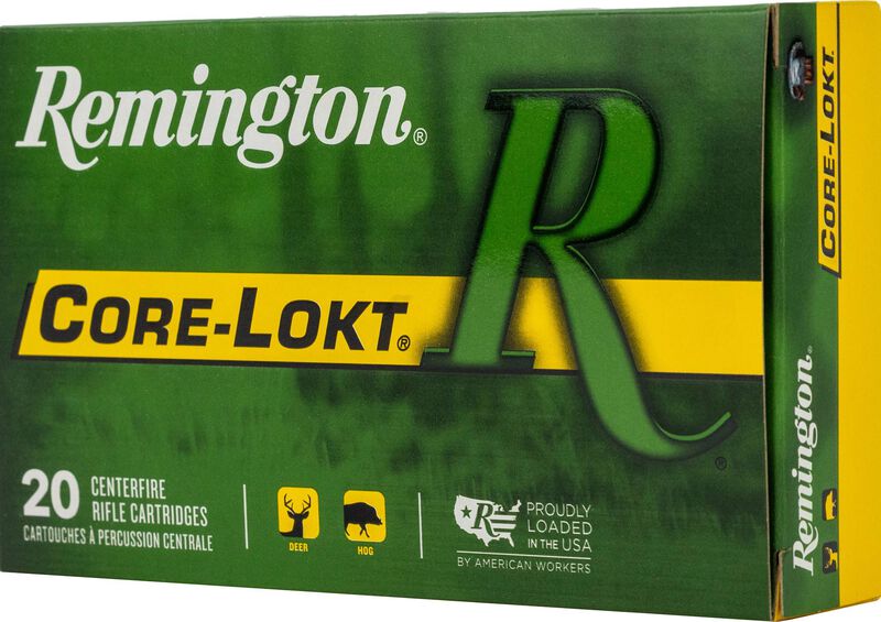 Core-Lokt, 25-06 Rem, 100 Grain, Pointed Soft Point Core Lokt, 3230 fps