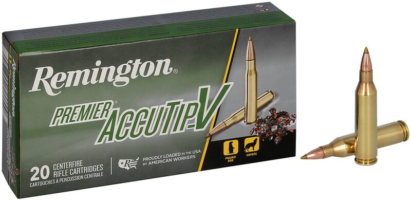 Premier AccuTip-V, 243 Win, 75 Grain, AccuTip-V, 3375 fps