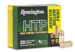High Terminal Performance, 9mm Luger +P, 115 Grain, Jacketed Hollow Point, 1250 fps