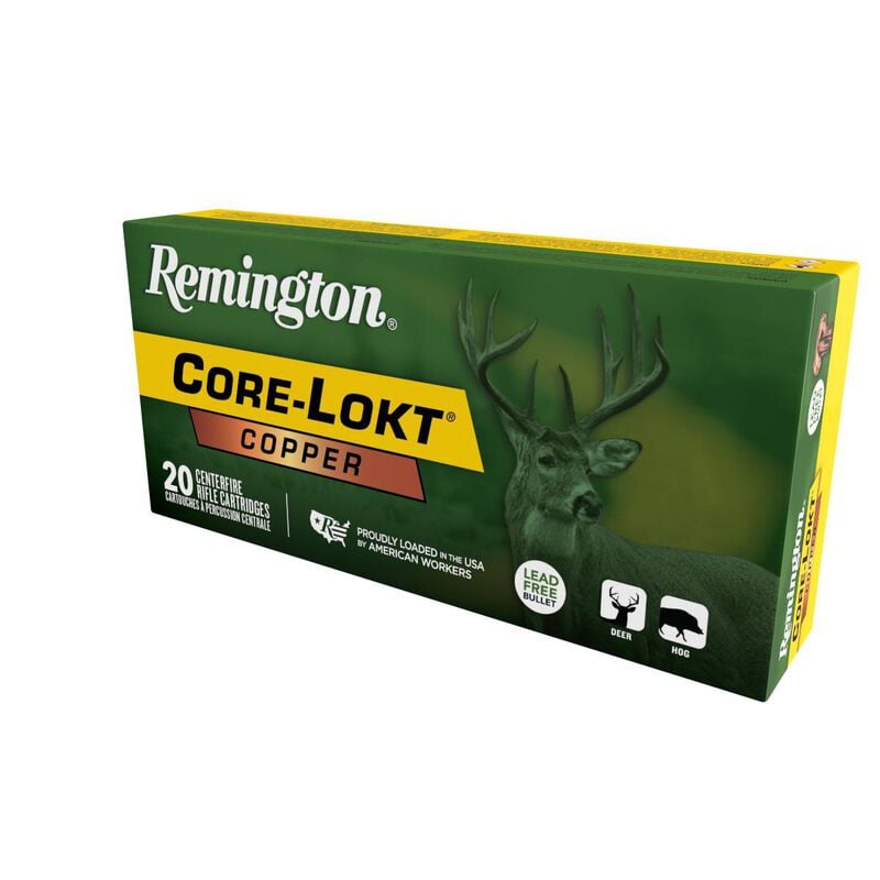 Core-Lokt Copper, 308 Win, 150 Grain, Copper HP, 2820 fps