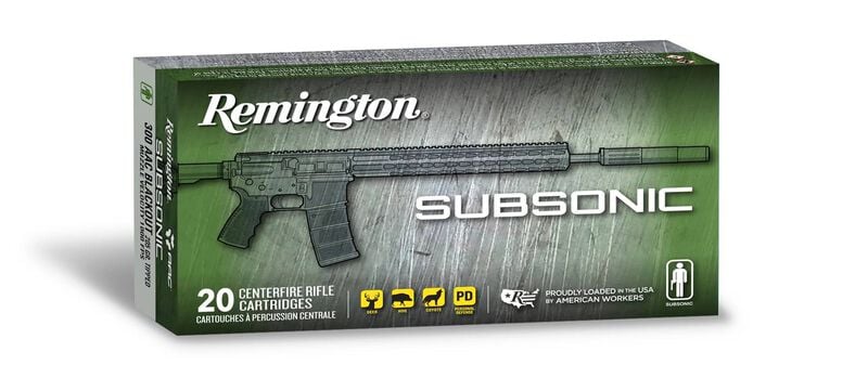 Remington Subsonic Rifle – eredeti gyári termékillusztráció