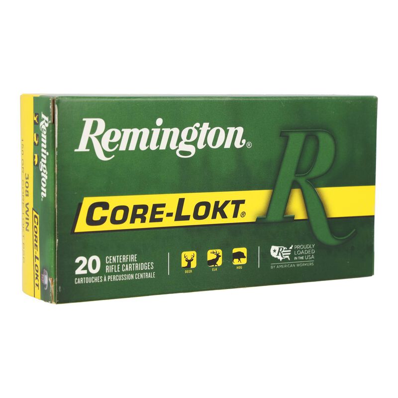 Core-Lokt, 308 Win, 150 Grain, Pointed Soft Point Core Lokt, 2820 fps