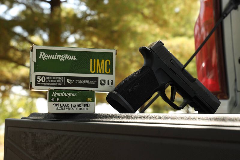 UMC Handgun, 9mm Luger, 115 Grain, Full Metal Jacket, 1145 fps