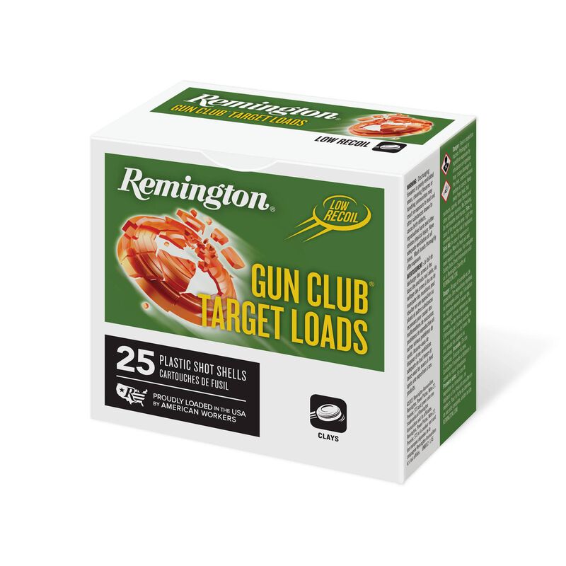 Gun Club, 12 Gauge, 8 Shot, 2-3/4 in, 1 oz, 1150 fps