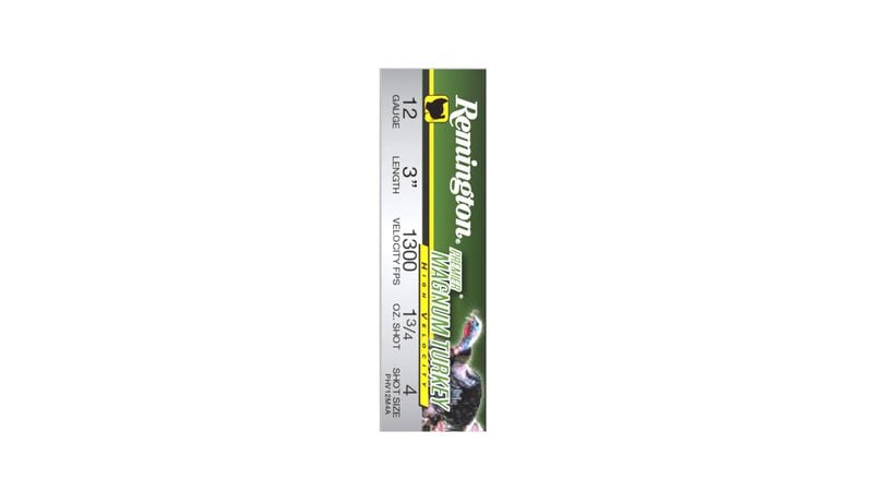 Premier Magnum Turkey High Velocity, 12 Gauge, 4 Shot, 3 in, 1 3/4 oz, 1300 fps