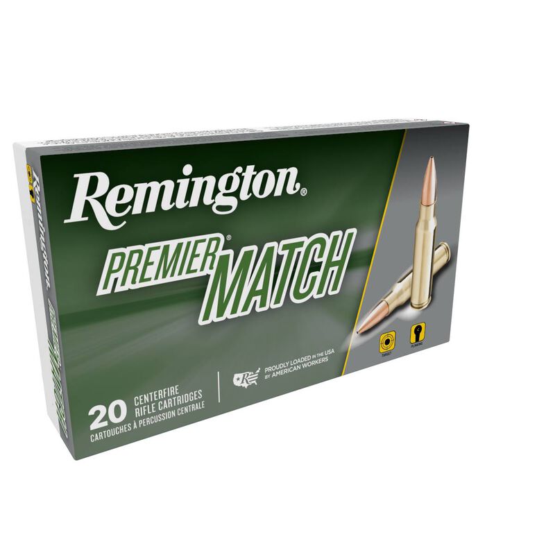 Premier Match, 223 Rem, 62 Grain, Hollow Point Match, 3025 fps