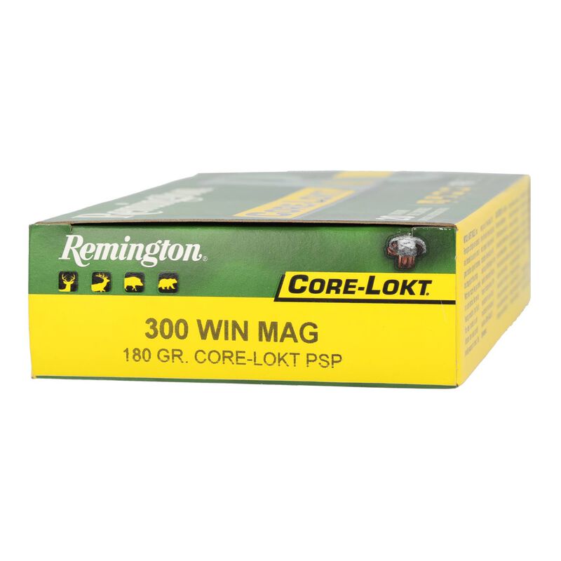 Core-Lokt, 300 Win Mag, 180 Grain, Pointed Soft Point Core Lokt, 2960 fps