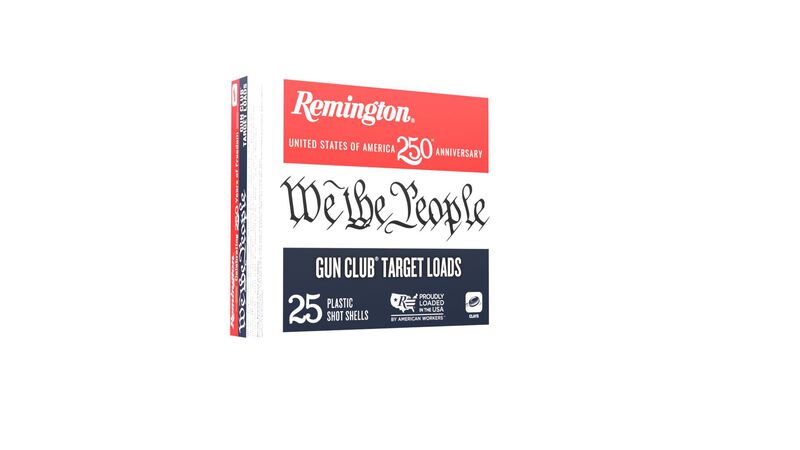 We the People Shotshell, 12 Gauge, 8 Shot, 2-3/4 in, 1 1/8 oz, 1145 fps 12 Gauge Ammo - 25 Shells of #8 Shot Ammunition (21386)