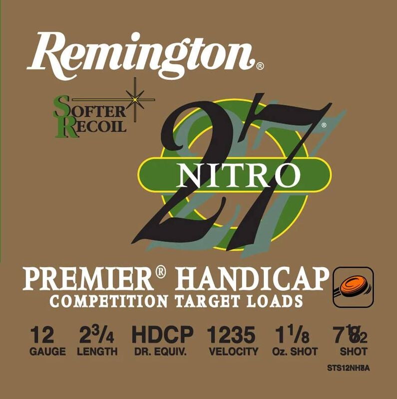 Nitro 27, 12 Gauge, 7.5 Shot, 2-3/4 in, 1 1/8 oz, 1235 fps