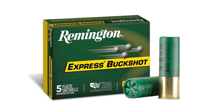 Express Magnum Buckshot, 12 Gauge, 000 Buck Shot, 3 in, 1225 fps