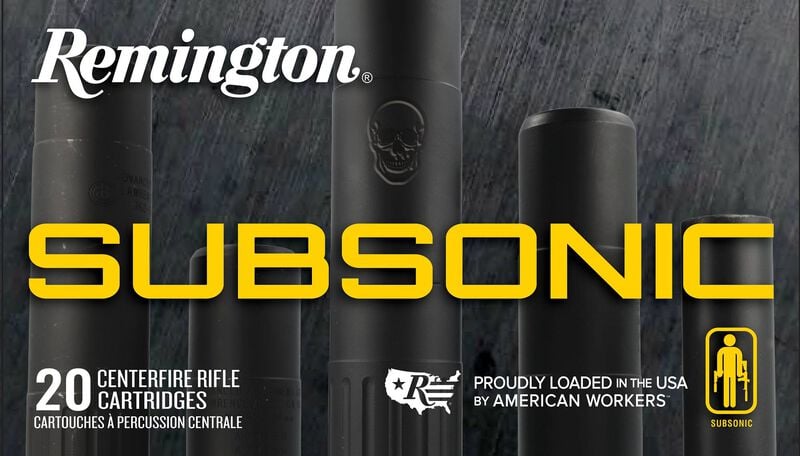 Remington Subsonic Rifle – eredeti gyári termékillusztráció