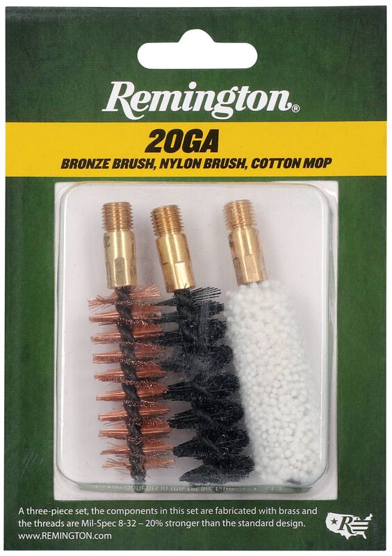 Barrel Brush Kit - Shotgun, 20 Gauge, 3 per pack