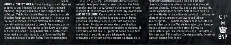 Remington Subsonic Rifle – eredeti gyári termékillusztráció