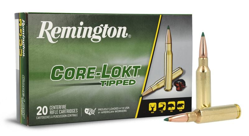 Remington Core-Lokt Tipped – eredeti gyári termékillusztráció