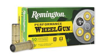 Performance WheelGun, 38 Special, 148 Grain, Target Master Wad Cutter, 710 fps