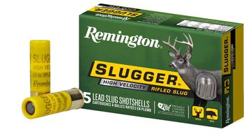 Slugger High Velocity Rifled Slug, 20 Gauge, 219 Grain, 2-3/4 in, 1800 fps