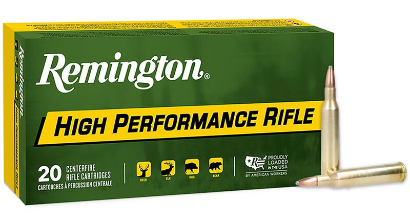 High Performance Rifle, 220 Swift, 50 Grain, Pointed Soft Point, 3780 fps