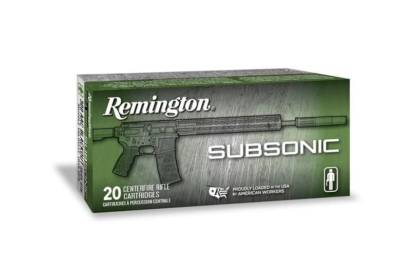 Remington Subsonic Rifle – eredeti gyári termékillusztráció