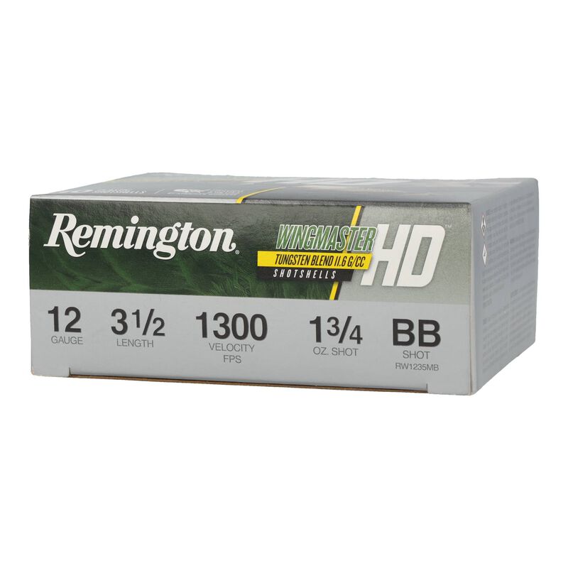 Wingmaster HD, 12 Gauge, BB Shot, 3-1/2 in, 1 3/4 oz, 1300 fps