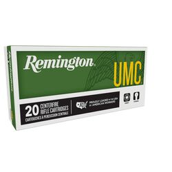 UMC Centerfire Rifle, 223 Rem, 50 Grain, Jacketed Hollow Point, 3425 fps