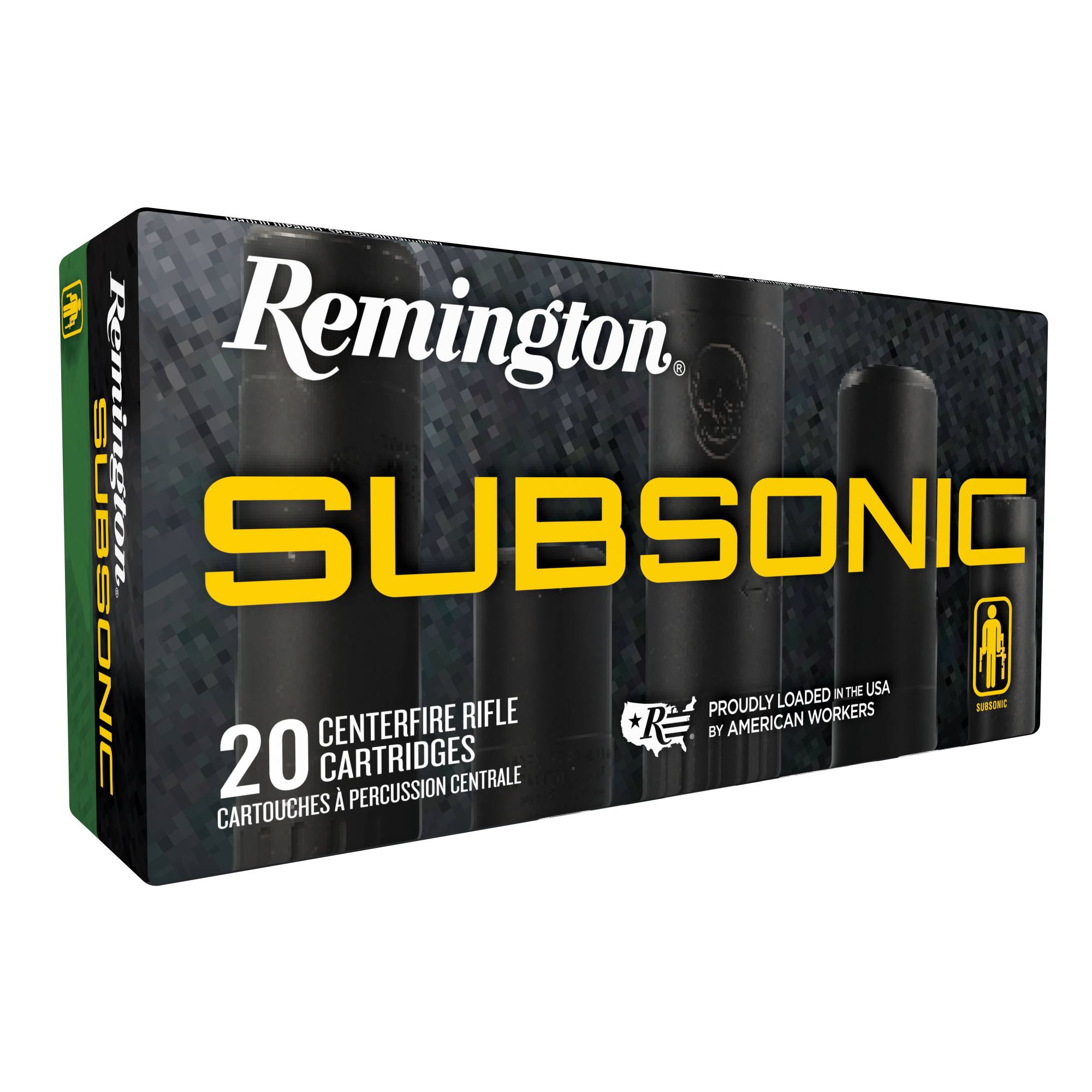 Remington Subsonic Rifle, 45-70 Government, 300 Grain, Bonded Hollow Point, 1000 fps - $59.99 at Remington
