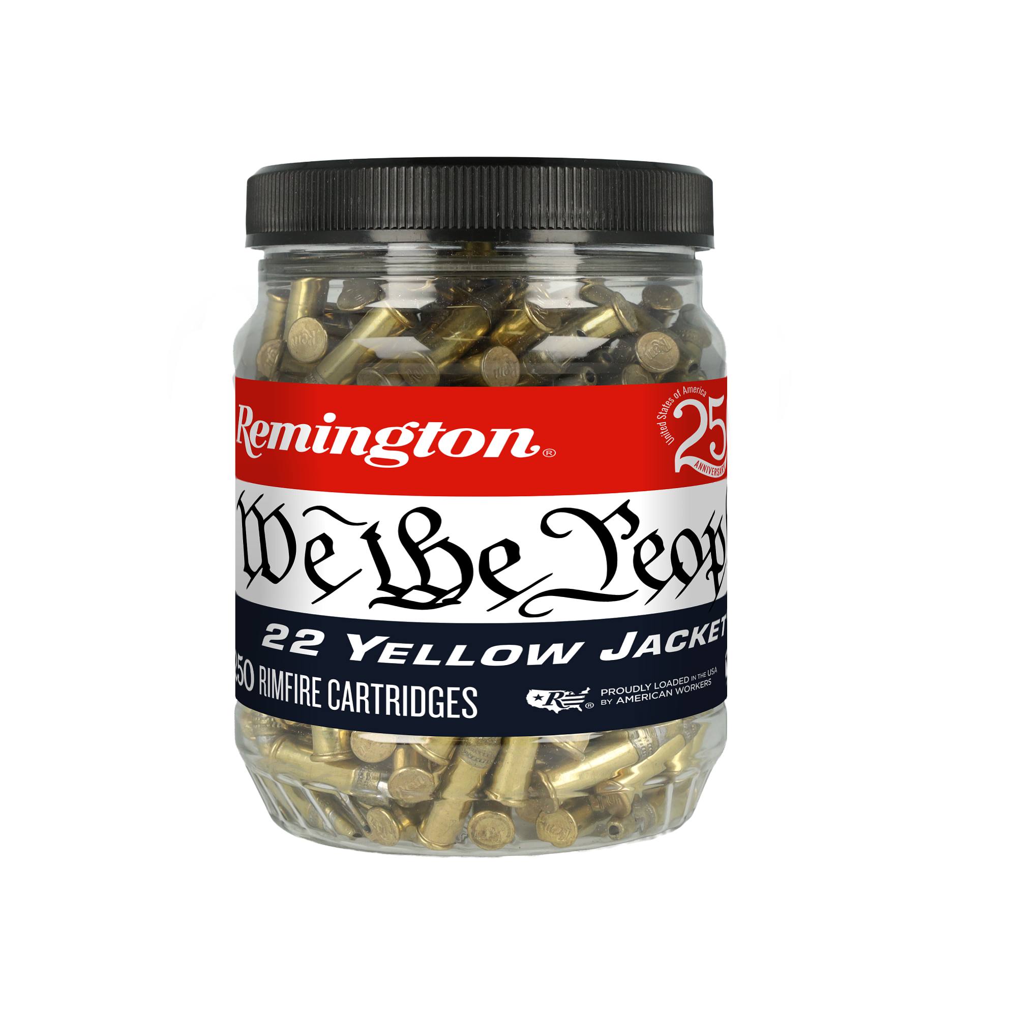 Remington We the People Rimfire, 22 LR, 33 Grain, Plated Truncated Cone Hollow Point, 1500 fps - $36.99 at Remington