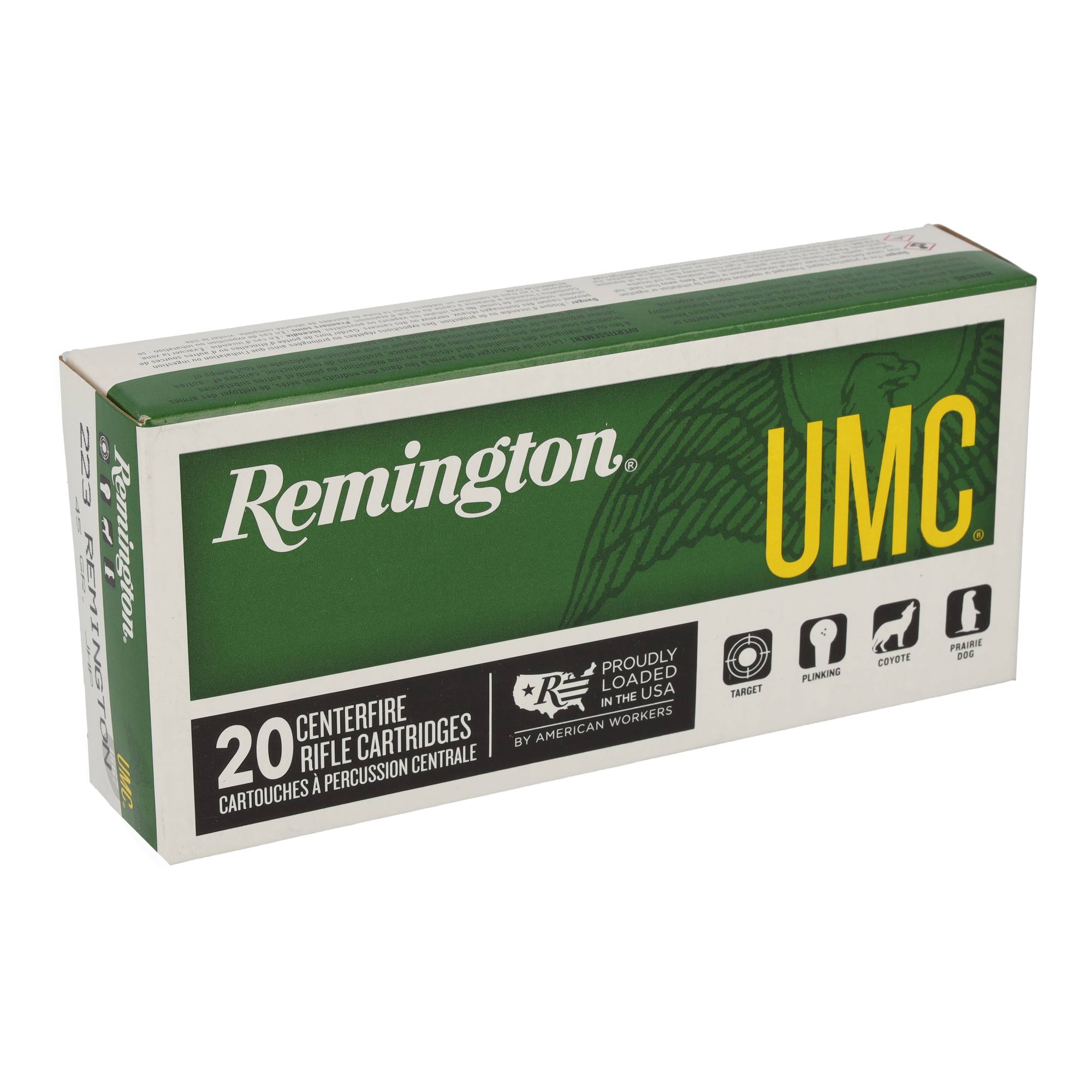 Remington UMC Centerfire Rifle – eredeti gyári termékillusztráció
