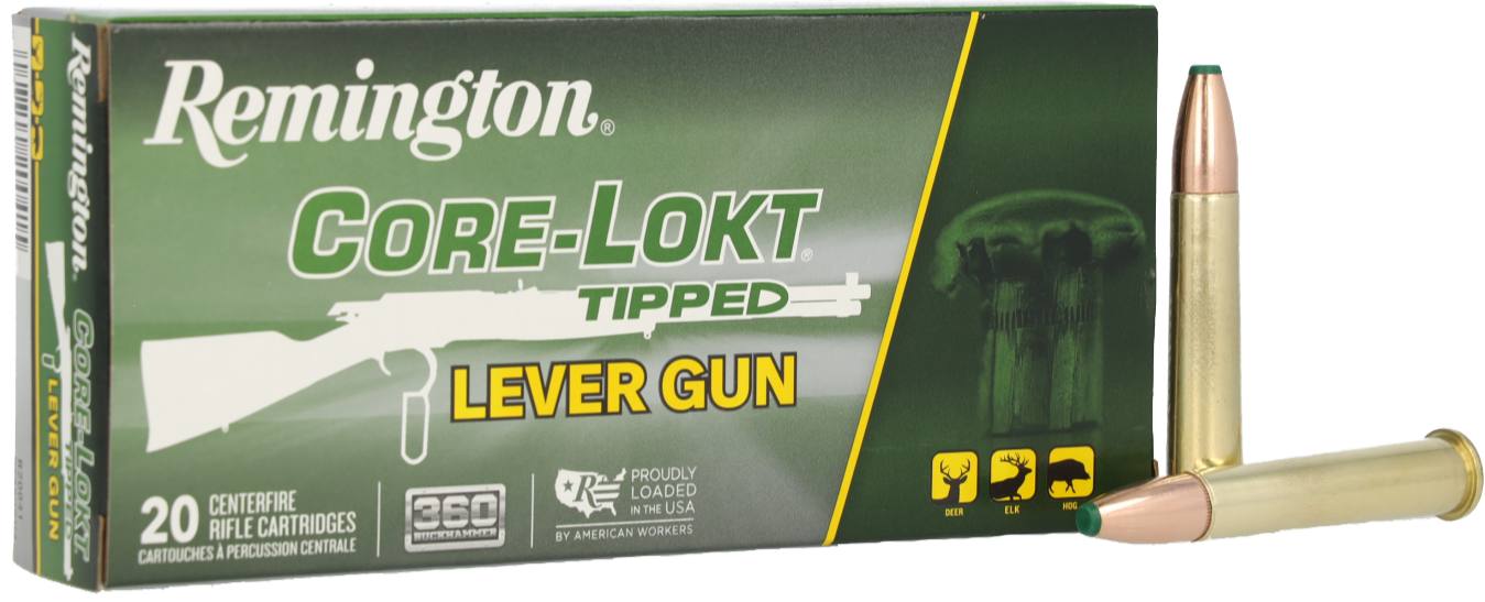 Buy Core-Lokt Tipped Lever Gun 360 Buckhammer Ammo | 180