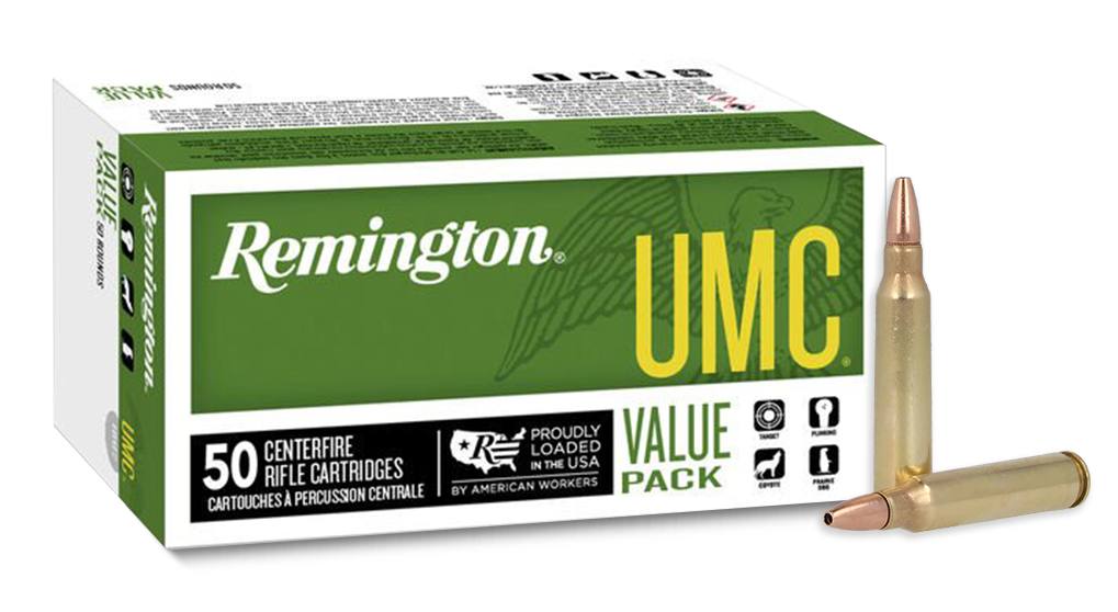 Buy UMC Centerfire Rifle 223 Rem Ammo | 50 Grain, 3425 FPS | Remington